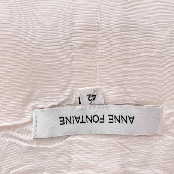 Anne Fontaine - Cream zipper bustier w/ lace-up back - Picture 10 of 10